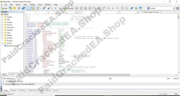 Is New Project EA MQ4 (Source Code) - Image 2