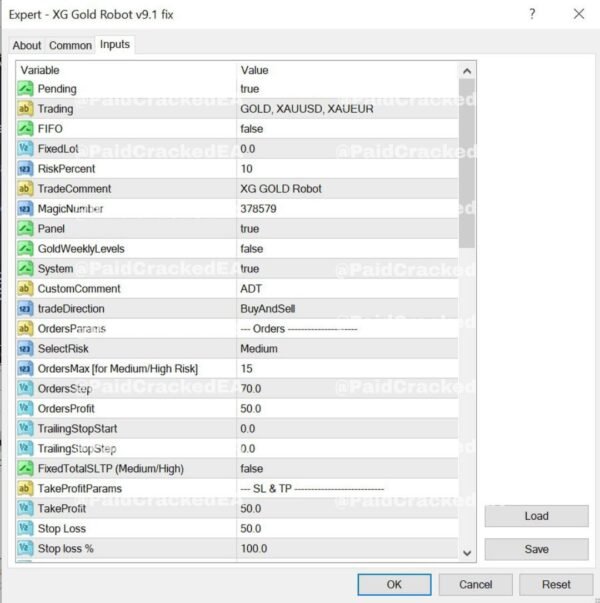 XG GOLD ROBOT V9.1 MT4 - Image 2