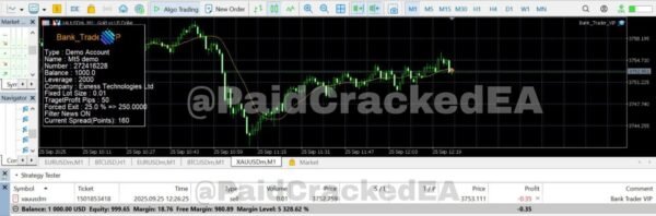 BANK TRADER VIP EA MT5 - Image 3