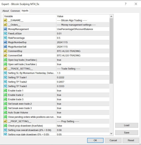 Bitcoin Scalping EA V2.1 MT4 - Image 2